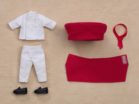 Nendoroid Doll Work Outfit Set: Pastry Chef (Red)