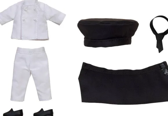 Nendoroid Doll Work Outfit Set: Pastry Chef (Black)
