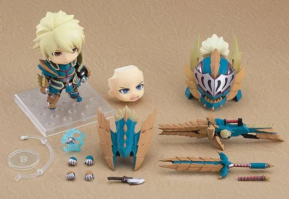 Nendoroid Hunter: Male Zinogre Alpha Armor Ver. DX (Monster Hunter World: Iceborne)