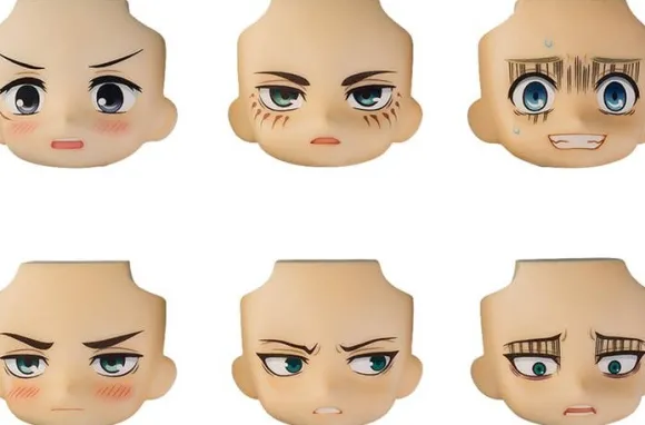 Nendoroid More: Face Swap Attack on Titan: 1Box (6pcs)