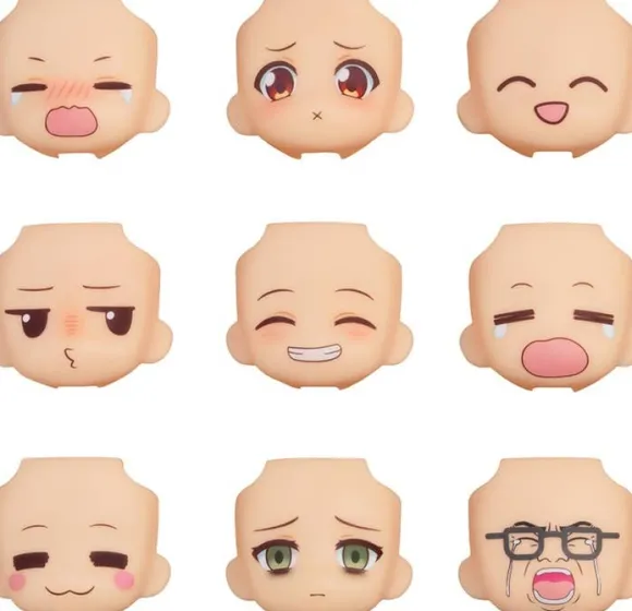 Nendoroid More: Face Swap Good Smile Selection 02: 1Box (9pcs)