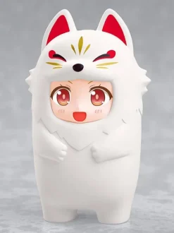 Nendoroid More Kigurumi Face Parts Case (White Kitsune)