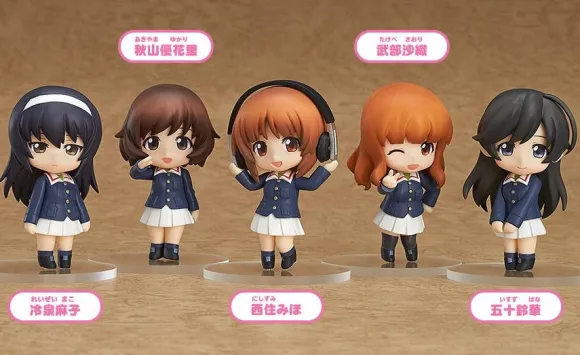 Nendoroid Petite: Girls und Panzer - Ankou Team Ver.: 1Box (5pcs)