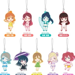 Nendoroid Plus Collectible Rubber Straps: LoveLive!Sunshine!! Swimsuit Ver. i?‘Box 9pcs