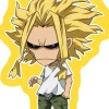 Nendoroid Plus: My Hero Academia Acrylic Keychains Allmight True Form (Reproduction)