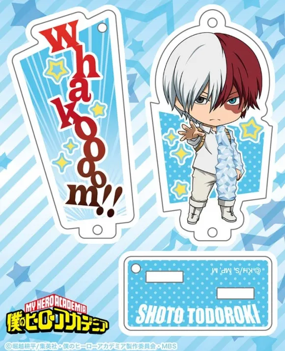 Nendoroid Plus: My Hero Academia Stand Acrylic Plates Shoto Todoroki