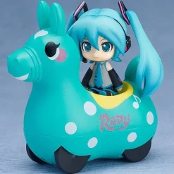 Nendoroid Plus Pullback Car: Hatsune Miku & CuteRody (Mint)
