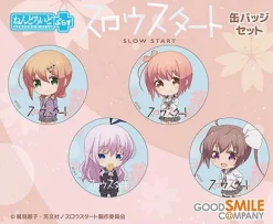 Nendoroid Plus Slow Start Can Badge Set