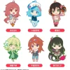 Nendoroid Plus Trading Rubber Strap Rolling Girls 1Box 6pcs