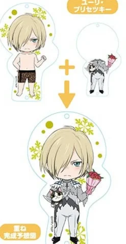 Nendoroid Plus Yuri!!! on Ice: Dress-Up Acrylic Keychain Yuri Plisetsky