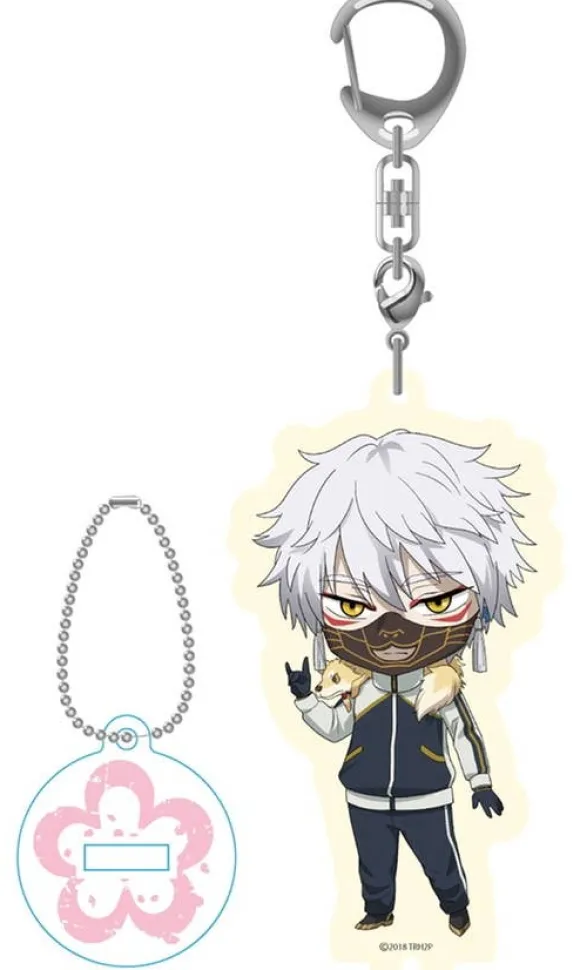 Nendoroid Plus Zoku Touken Ranbu -Hanamaru- Acrylic Keychain with Stand Nakigitsune