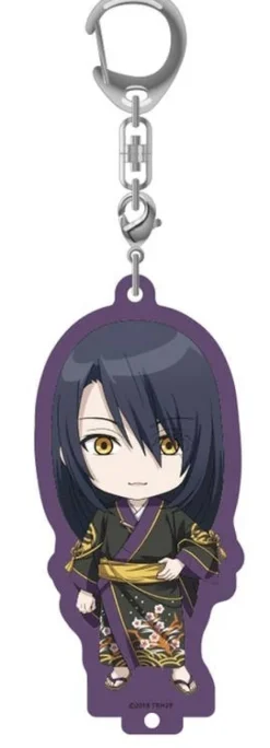 Nendoroid Plus Zoku Touken Ranbu -Hanamaru-: Acrylic Keychain with Stand Jiroutachi
