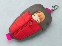 Nendoroid Pouch: Sleeping Bag (Grey and Red Ver.)