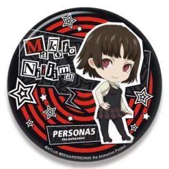 Persona 5: The Animation Nendoroid Plus Big Can Badge Makoto Niijima