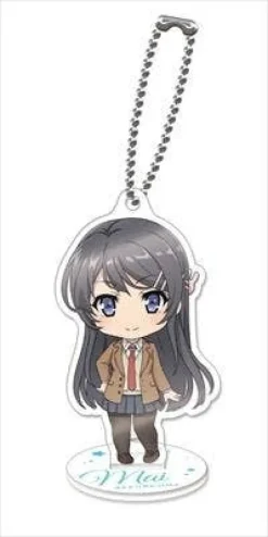 Rascal Does Not Dream of Bunny Girl Senpai: Nendoroid Plus Acrylic Stand Mai Sakurajima 1