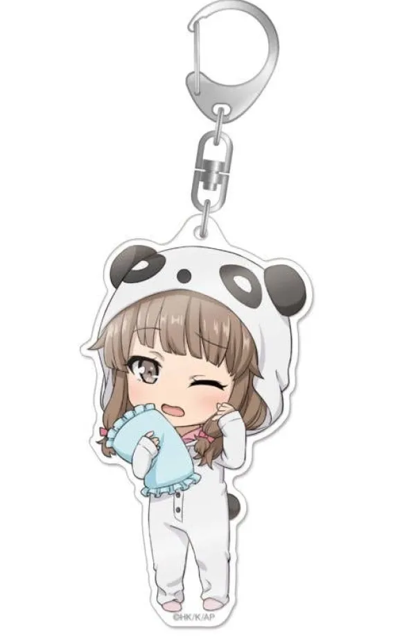Rascal Does Not Dream of Bunny Girl Senpai: Nendoroid Plus Big Acrylic Keychain Kaede Azusagawa 1