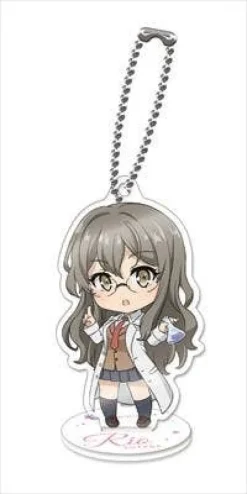 Rascal Does Not Dream of Bunny Girl Senpai: Nendoroid Plus Acrylic Stand Rio Futaba 1