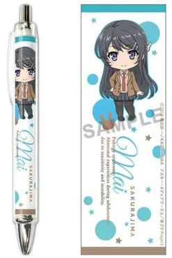 Rascal Does Not Dream of Bunny Girl Senpai: Nendoroid Plus Ballpoint Pen Mai Sakurajima 1