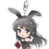 Rascal Does Not Dream of Bunny Girl Senpai: Nendoroid Plus Big Acrylic Keychain Mai Sakurajima 2