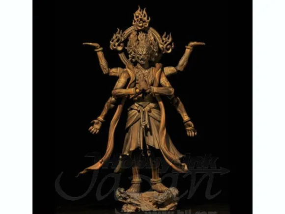 Revoltech Takeya Ashura Woodgrain Ver.