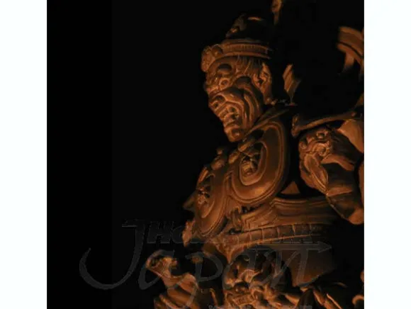 Revoltech Takeya Jikokuten Woodgrain Ver.