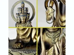 Revoltech Takeya Jyuichimenkannon Gold Ver.