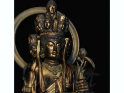 Revoltech Takeya Jyuichimenkannon Gold Ver.