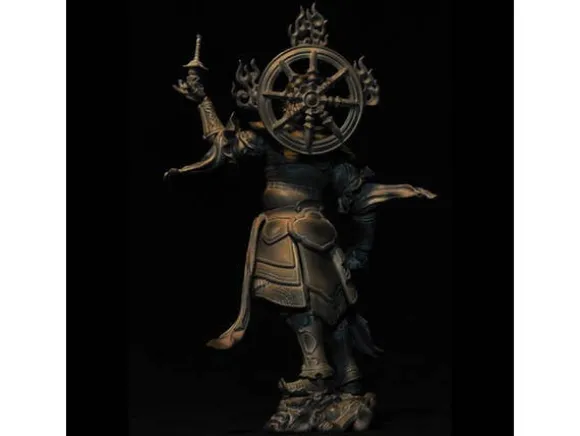 Revoltech Takeya Tamonten Woodgrain Ver.