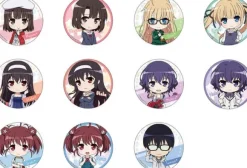 Saekano - How to Raise a Boring Girlfriend Flat: Nendoroid Plus Trading Can Badge: 1Box (11pcs)