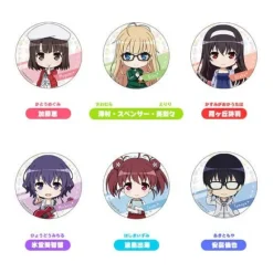 Saekano - How to Raise a Boring Girlfriend Flat: Nendoroid Plus Trading Can Badge: 1Box (11pcs)