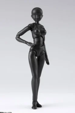 S.H.Figuarts Body-chan DX Set 2 (Solid Black Color Ver.)