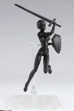 S.H.Figuarts Body-chan DX Set 2 (Solid Black Color Ver.)