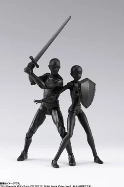 S.H.Figuarts Body-chan DX Set 2 (Solid Black Color Ver.)