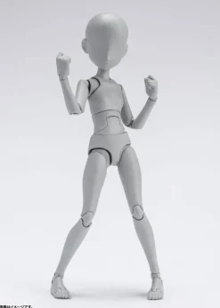 S.H.Figuarts Body-chan Ken Sugimori Edition DX SET (Gray Color Ver.) (Reissue)