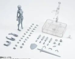S.H.Figuarts Body-Chan Kentaro Yabuki Edition DX SET Gray Color Ver.