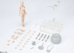 S.H.Figuarts Body-chan -Kentaro Yabuki- Edition DX SET (Pale orange Color Ver.) (Reissue)