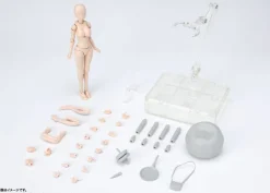 S.H.Figuarts Body-chan -Kentaro Yabuki- Edition DX SET (Pale orange Color Ver.)