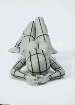 S.H.Figuarts Body-Chan Kentaro Yabuki- Edition Wireframe (Gray Color Ver.) (Reissue)