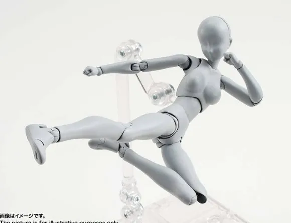 S.H.Figuarts Body-Chan (Ms. Body) DX SET (Gray Color Ver.)