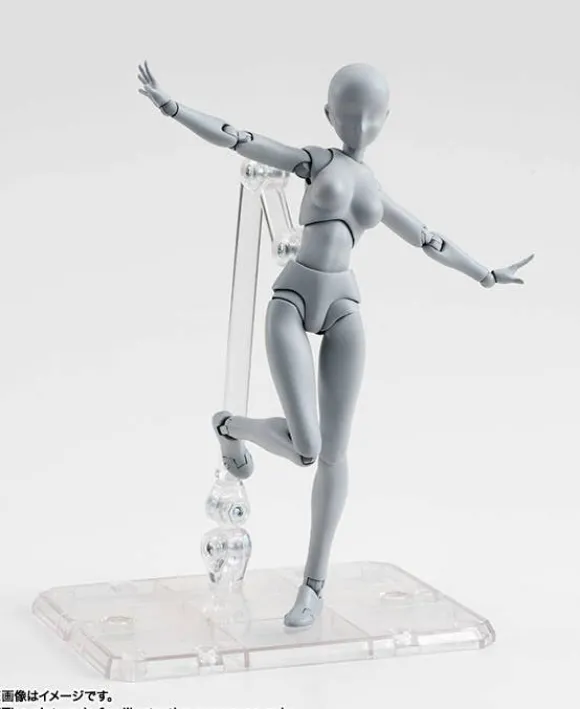 S.H.Figuarts Body-Chan (Ms. Body) DX SET (Gray Color Ver.)