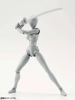 S.H.Figuarts Body-Chan (Ms. Body) DX SET (Gray Color Ver.)