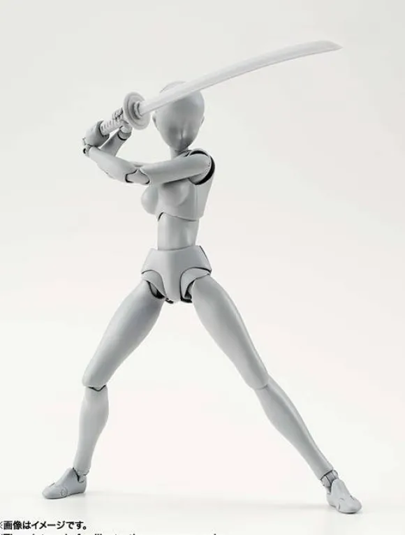 S.H.Figuarts Body-Chan (Ms. Body) DX SET (Gray Color Ver.)
