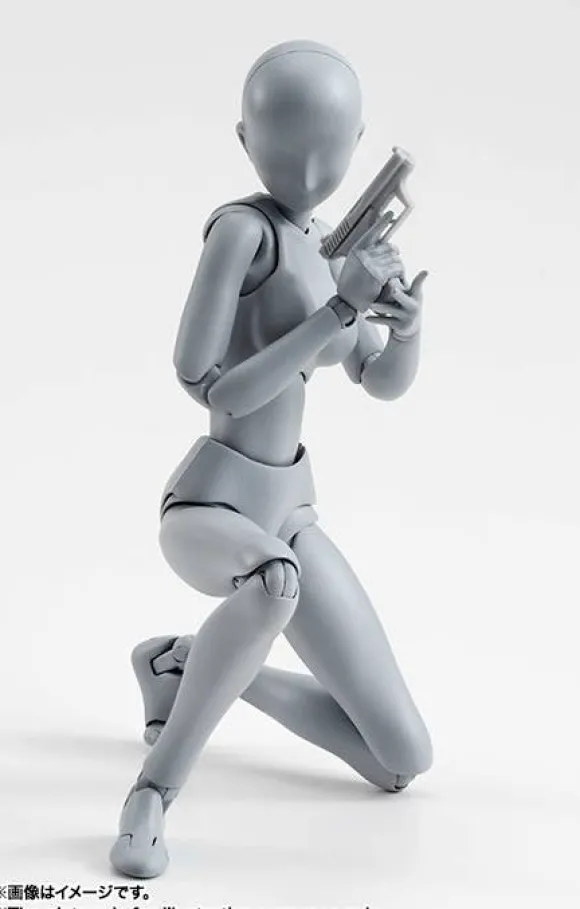 S.H.Figuarts Body-Chan (Ms. Body) DX SET (Gray Color Ver.)