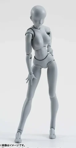 S.H.Figuarts Body-Chan (Ms. Body) DX SET (Gray Color Ver.)