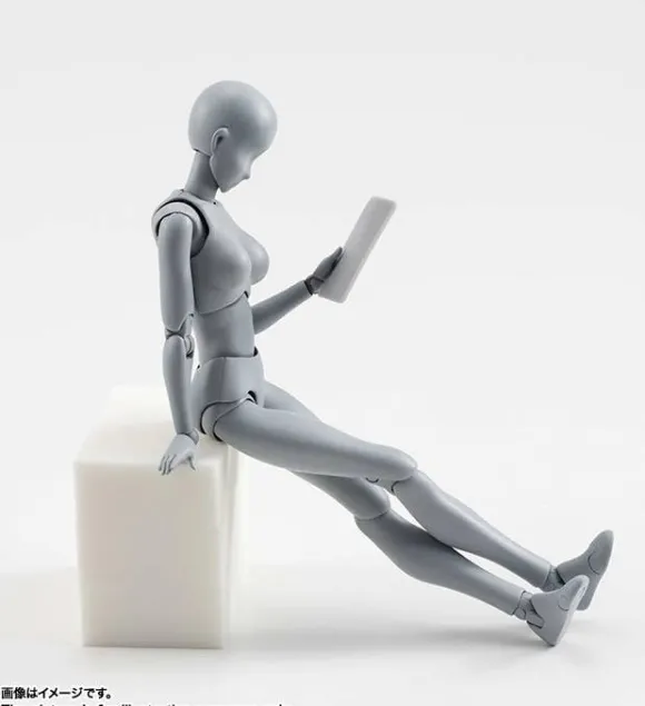 S.H.Figuarts Body-Chan (Ms. Body) DX SET (Gray Color Ver.)