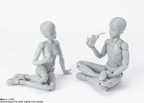S.H.Figuarts Body-chan -School Life- Edition DX SET (Gray Color Ver.)