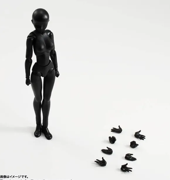 S.H.Figuarts Body-Chan Solid Black Color Ver.