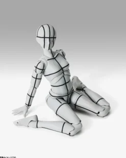 S.H.Figuarts Body-chan -Sports- Edition -Wireframe- (Gray Color Ver.)