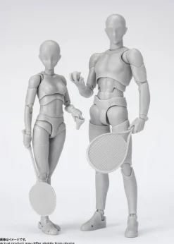 S.H.Figuarts Body-chan -Sports- Edition DX SET (Gray Color Ver.)