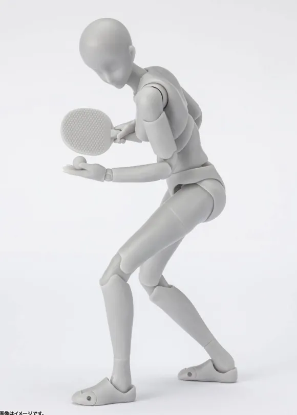 S.H.Figuarts Body-chan -Sports- Edition DX SET (Gray Color Ver.)